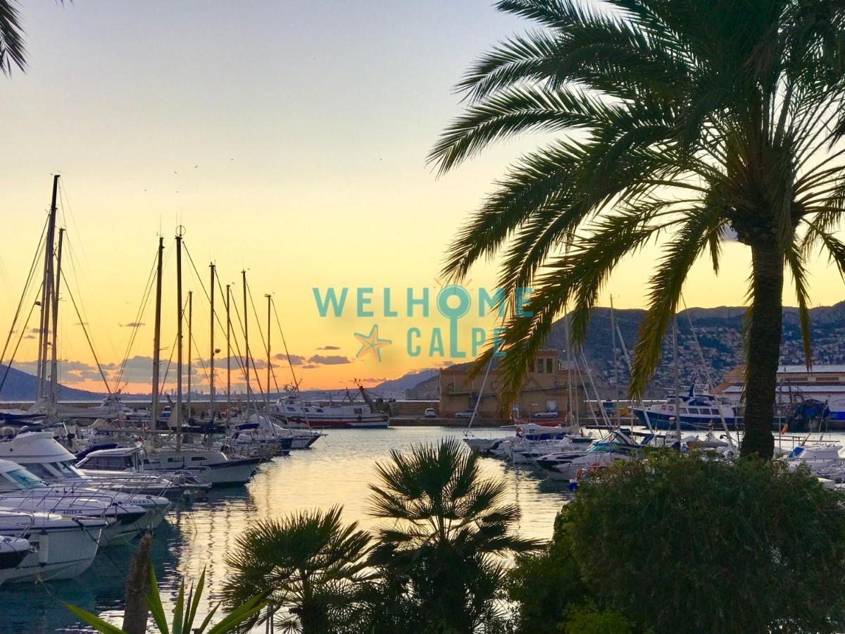Acuarela Estudio, 1ª Linea, Vista Al Mar, Piscina Calp Dış mekan fotoğraf