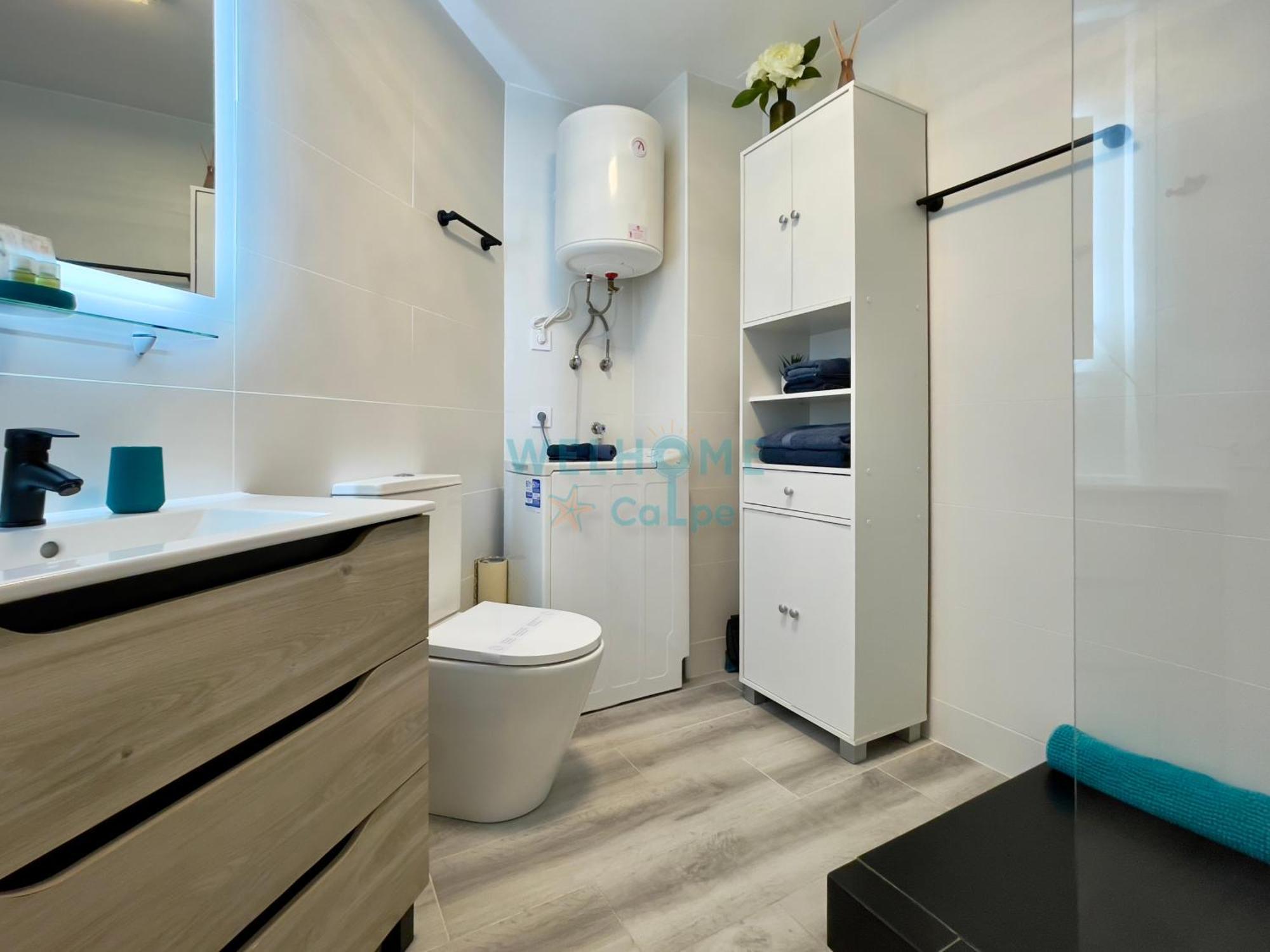 Acuarela Estudio, 1ª Linea, Vista Al Mar, Piscina Calp Dış mekan fotoğraf