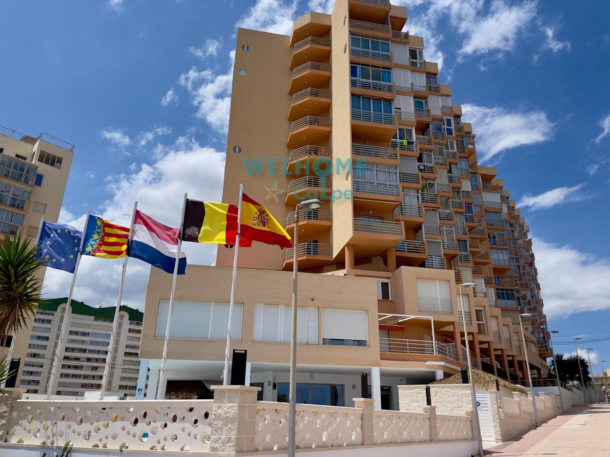 Acuarela Estudio, 1ª Linea, Vista Al Mar, Piscina Calp Dış mekan fotoğraf